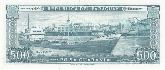 500 Guaranies p206-2 1982